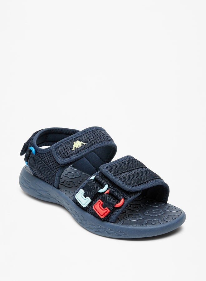 Boys' Sports Sandals with Hook and Loop Closure