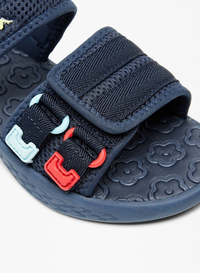 Boys' Sports Sandals with Hook and Loop Closure