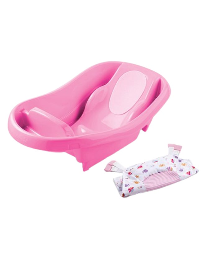 Comfy Clean Deluxe Baby Bath Tub With Hammock