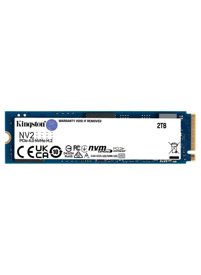 NV2 2TB M.2 2280 NVMe Internal SSD | PCIe 4.0 Gen 4x4 | Up to 3500 MB/s - SNV2S/2000G 2 TB