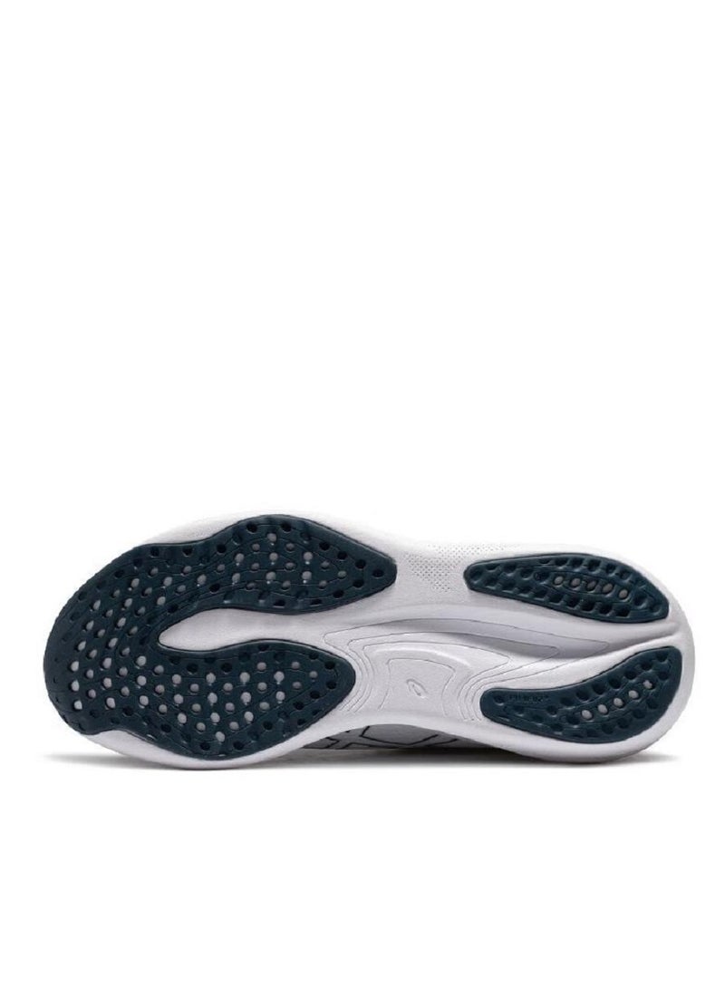 Men Gel-Nimbus 25 Outdoor Running Sneakers White/Blue