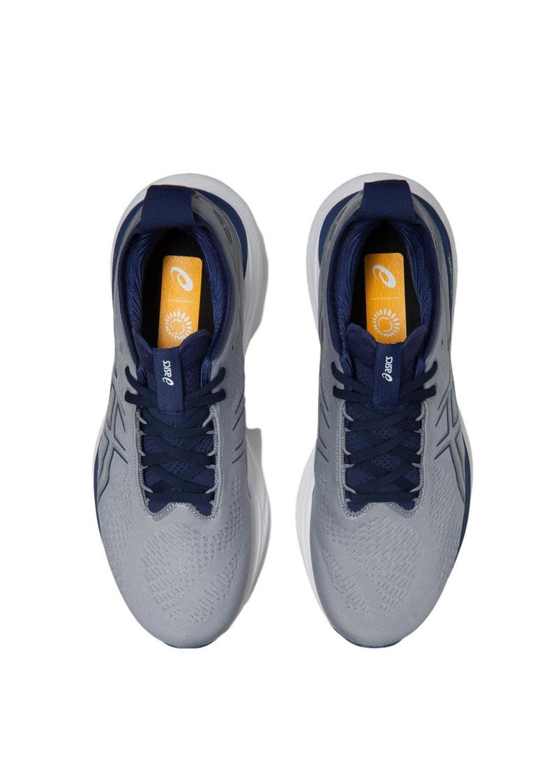 Men Gel-Nimbus 25 Outdoor Running Sneakers White/Gray