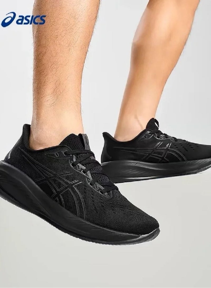 Men and Women Gel-Nimbus 25 Outdoor Running Sneakers All Black