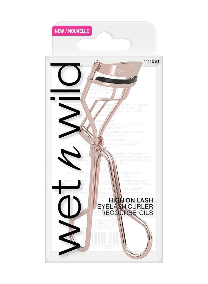 High On Lash Eyelash Curler With Comfort Grip Rosegold