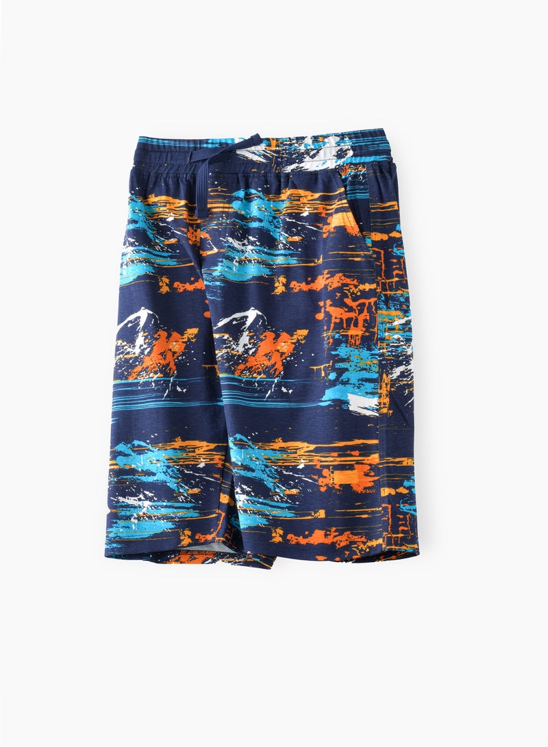 Boys Knit Cotton Shorts: Summer Comfort & Active Style