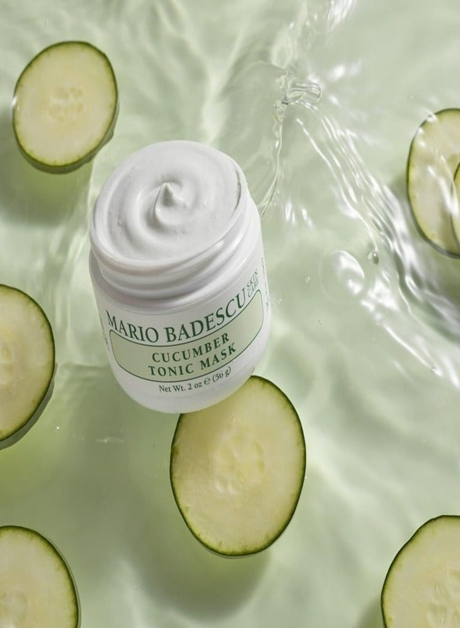 Mario Badescu Mask- Healing and Soothing, Cucumber Tonic, Enzyme Revitalizing, and Rose Hip Face Mask Skin Care - Facial Masks for Women and Men 56g