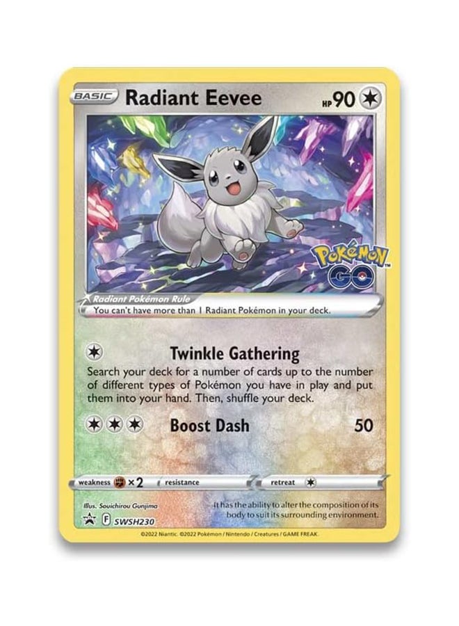 PKM-SWSH 10.5 POKEMON GO PREMIUM COLLECTION -RADIANT EEVEE (6/CASE)