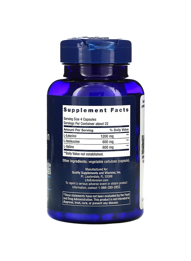 Branched Chain Amino Acids - 90 Capsules