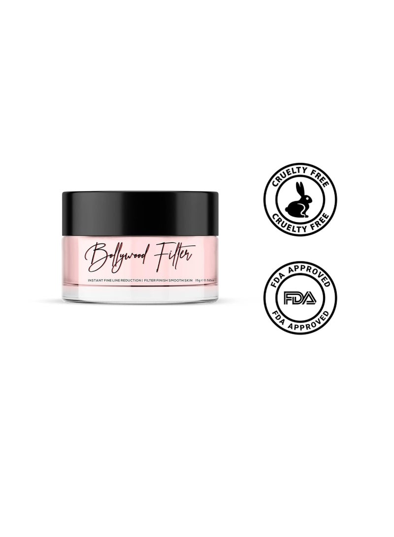 RENEE Bollywood Filter Face Primer 15gm  for a Flawless and Smooth Skin   Blurs Fine Lines  Wrinkles and Pores Instantly   Hydrating  Lightweight and Non sticky  Cruelty free