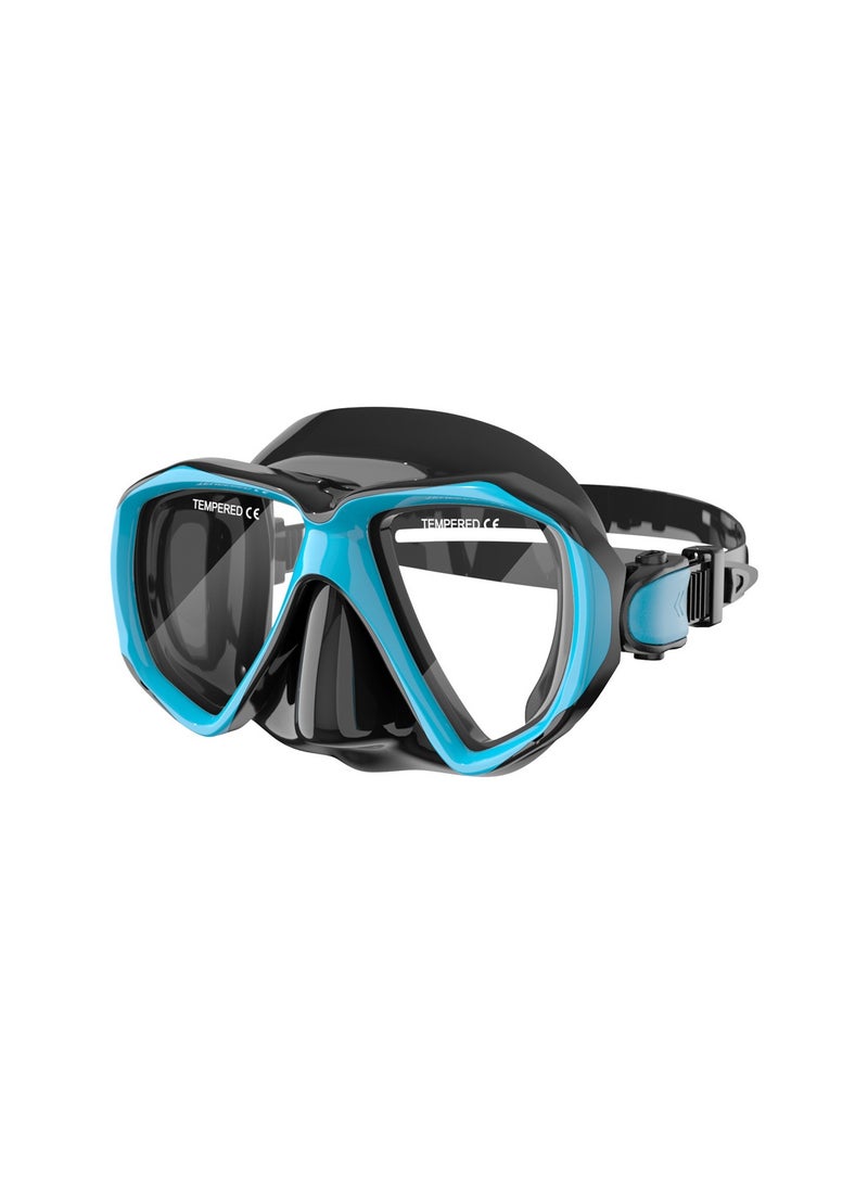 Diving Suit for Teenagers and Children Diving Goggles Snorkeling Mask HD Light-Transparent Fit Leak-Proof Adjustable Buckle