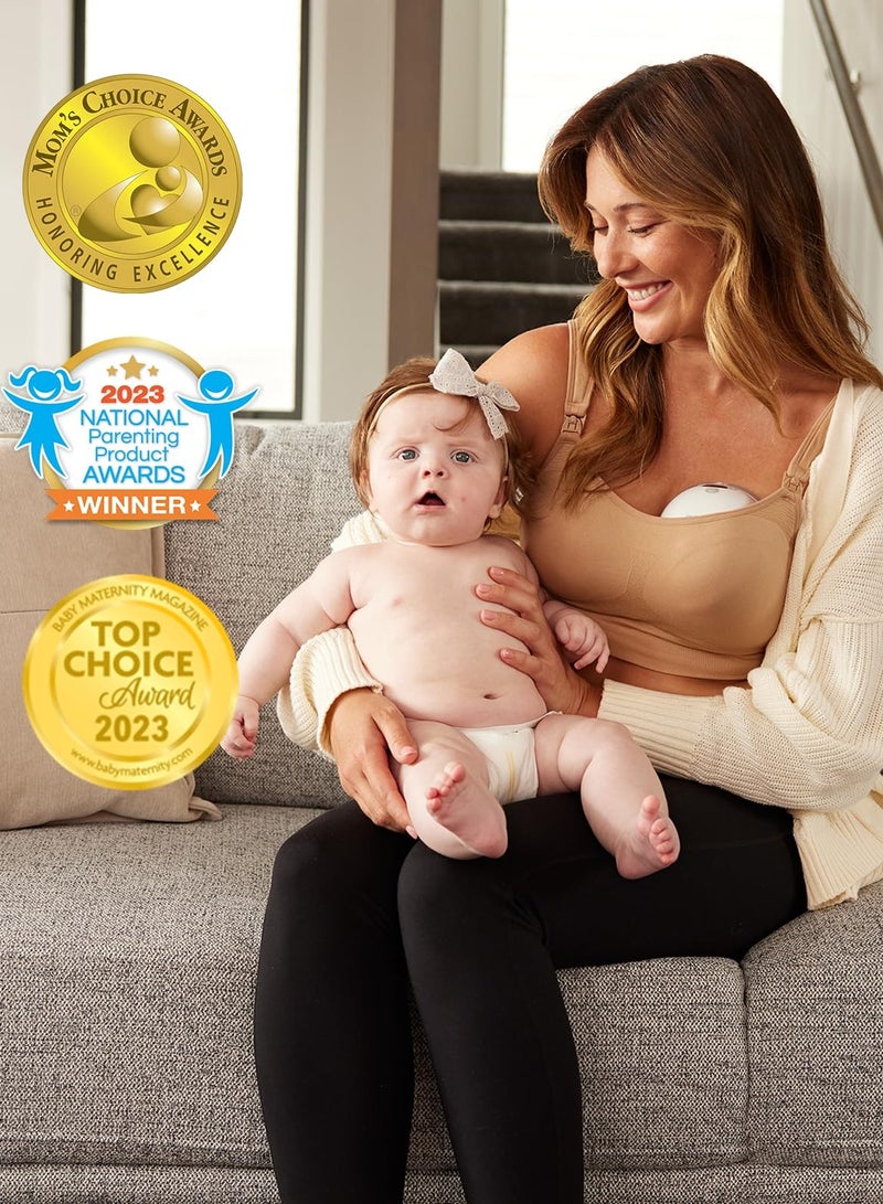 Hands Free, Portable M5 Double Breast Pump Electric With 3 Modes And 9 Levels