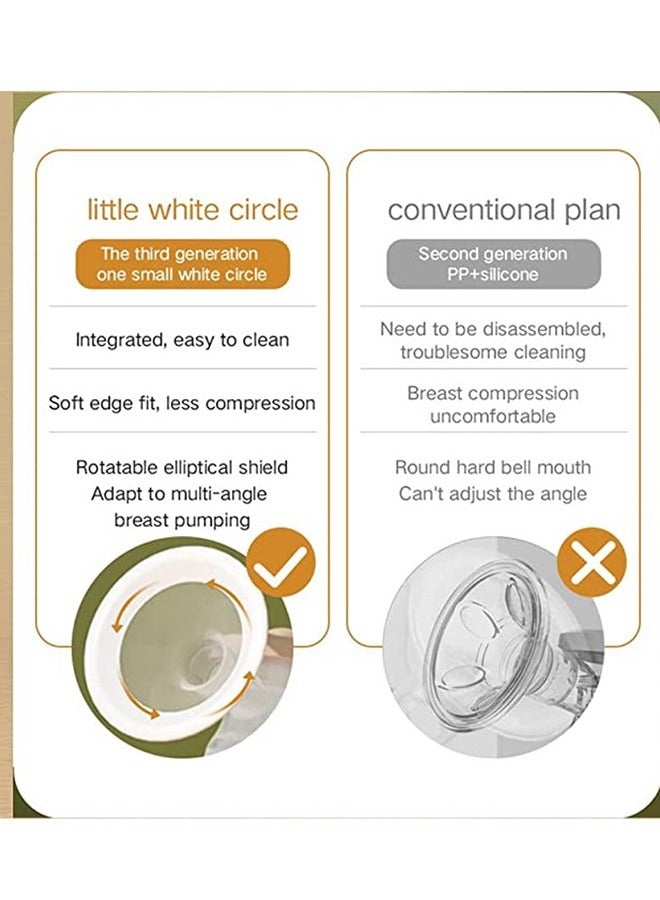 Hands Free Automatic Electric Single Breast Pump With Lactation Function Breastfeeding Breast Pump, Assorted Colors