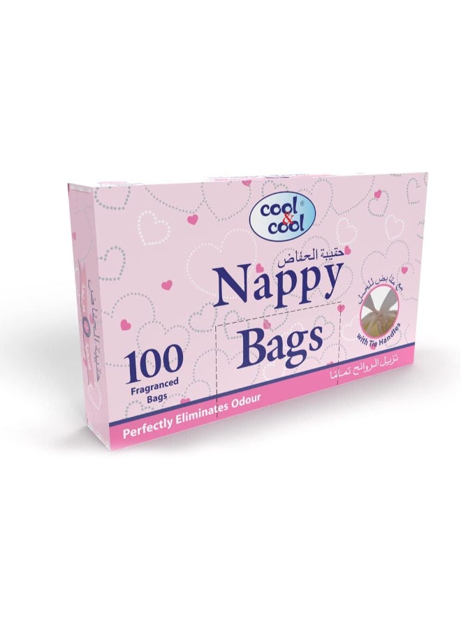 Pack of 10 Nappy Bags 100's