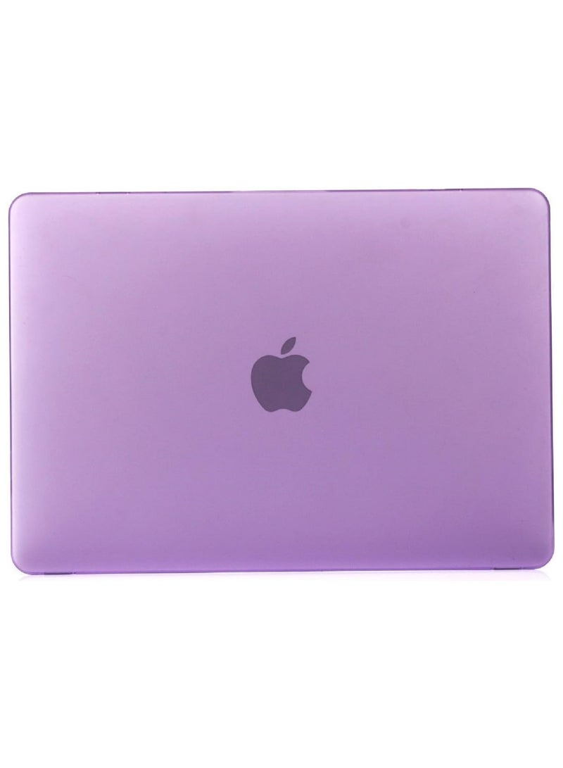 Hard Shell Case US Layout Skin Keypad Cover and Screen Protector Compatible for MacBook New Air 13-inch with Retina Display Model A1932 Release 2019/2018 Purple