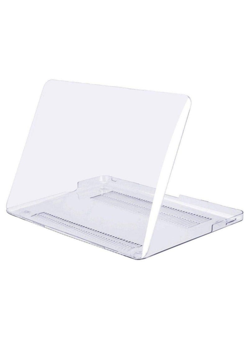 Hard Shell Case Cover Compatible with Older Version MacBook Pro 13 Inch with CD-ROM Model A1278 Release 2009/2010/2011/2012, Crystal Clear