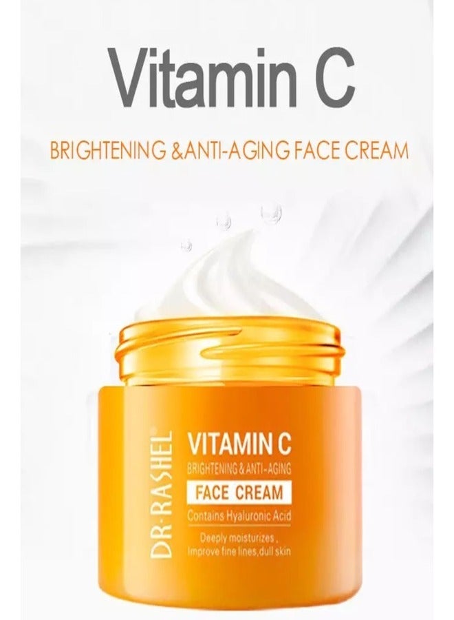 Combo - Dr. Rashel Vitamin C 5 Piece Set & 3 x Primer Serums (Vitamin C, Collagen, Hyaluronic Acid)