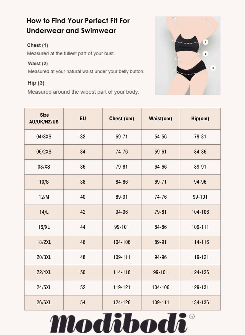 Hi-Waist Bikini - Heavy-Overnight Absorbency - Period Protection Underwear for Women