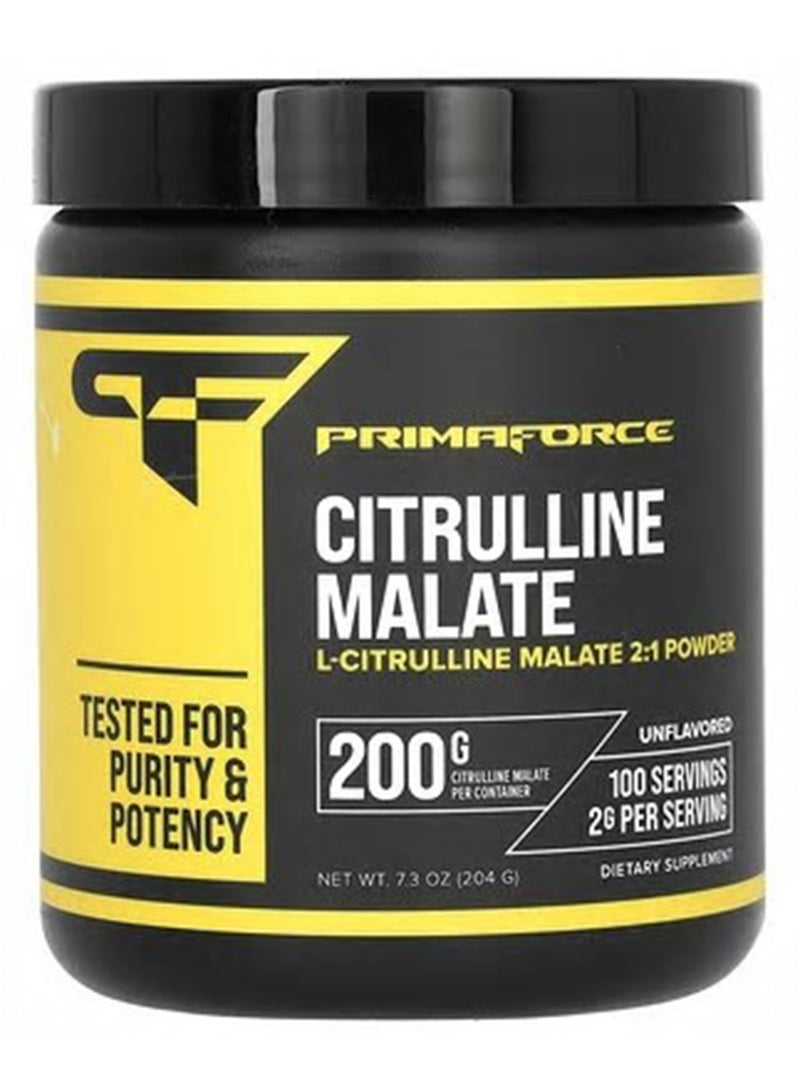 Primaforce, Citrulline Malate, Unflavored, 7.3 oz (204 g)