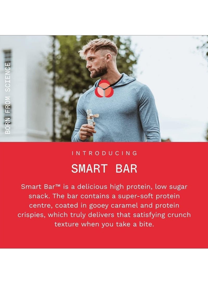 Smart High Bar, High Protein Low Sugar, 20g protein, 2.5g sugar - Birthday Cake Flavour, 64g - 12 Pack