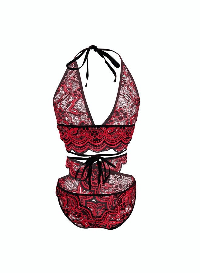 Women's Fashion Bra Suit Lace Splice Underwear Combination Removable Bra Cushion Bra Adjustable Shoulder Strap  Underwear Set