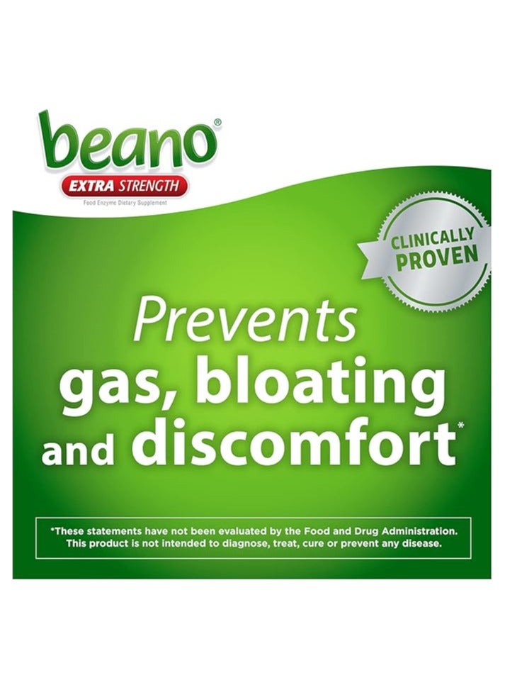 Beano Food Enzyme Dietary Supplement  100 Tablets