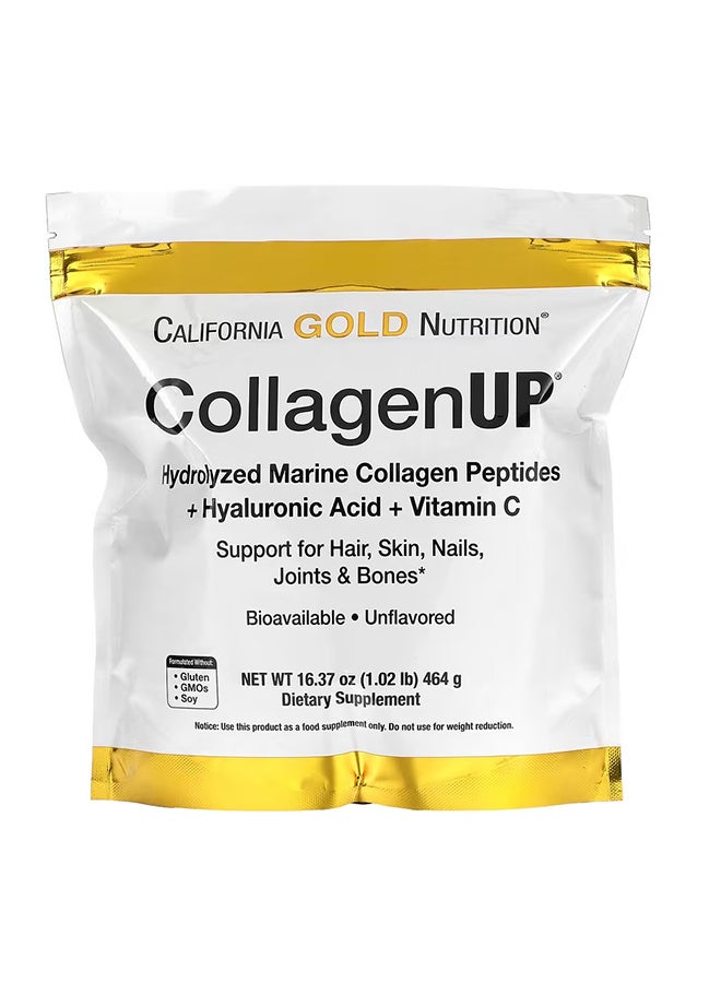 Collagenup Marine Collagen + Hyaluronic Acid + Vitamin C Unflavored 464 G