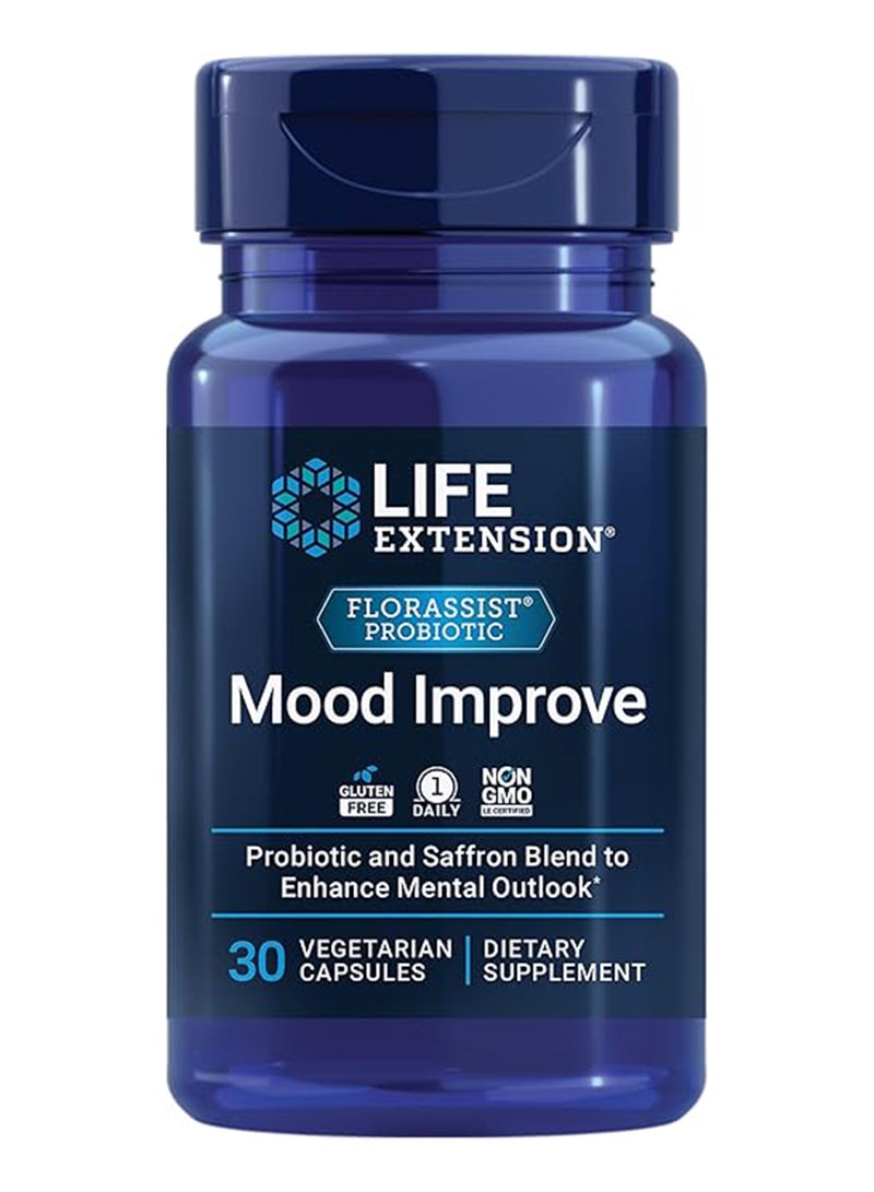 Florassist Mood Improve Dietary Supplement - 30 Capsules