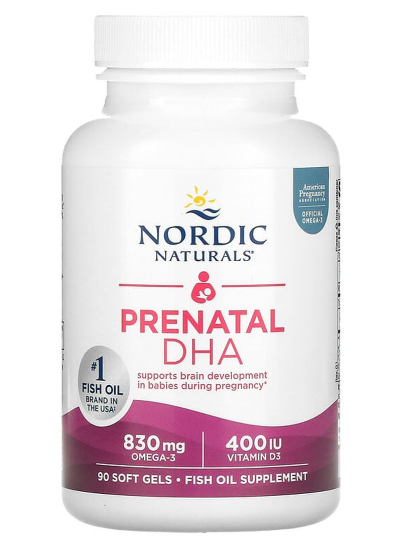 Prenatal Dha Dietary Supplement - 90 Soft Gels