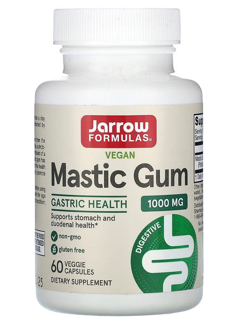Mastic Gum Supports The Stomach And Duodenal Health 60-Tablet
