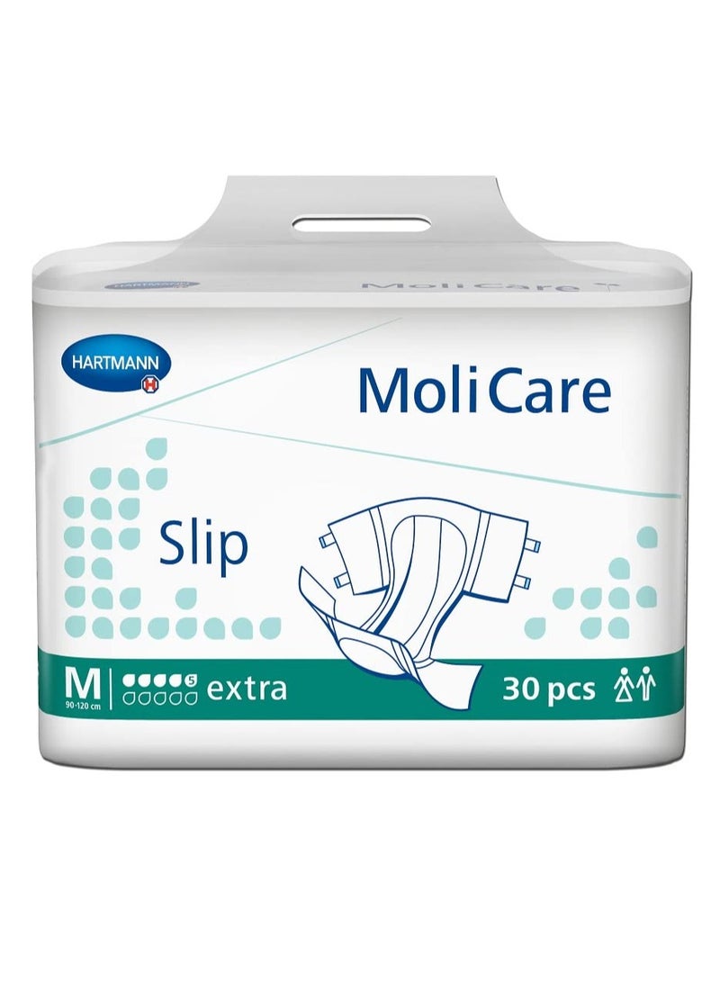 Paul Hartmann Molicare Adult Diapers, Size Medium, 30 Pack