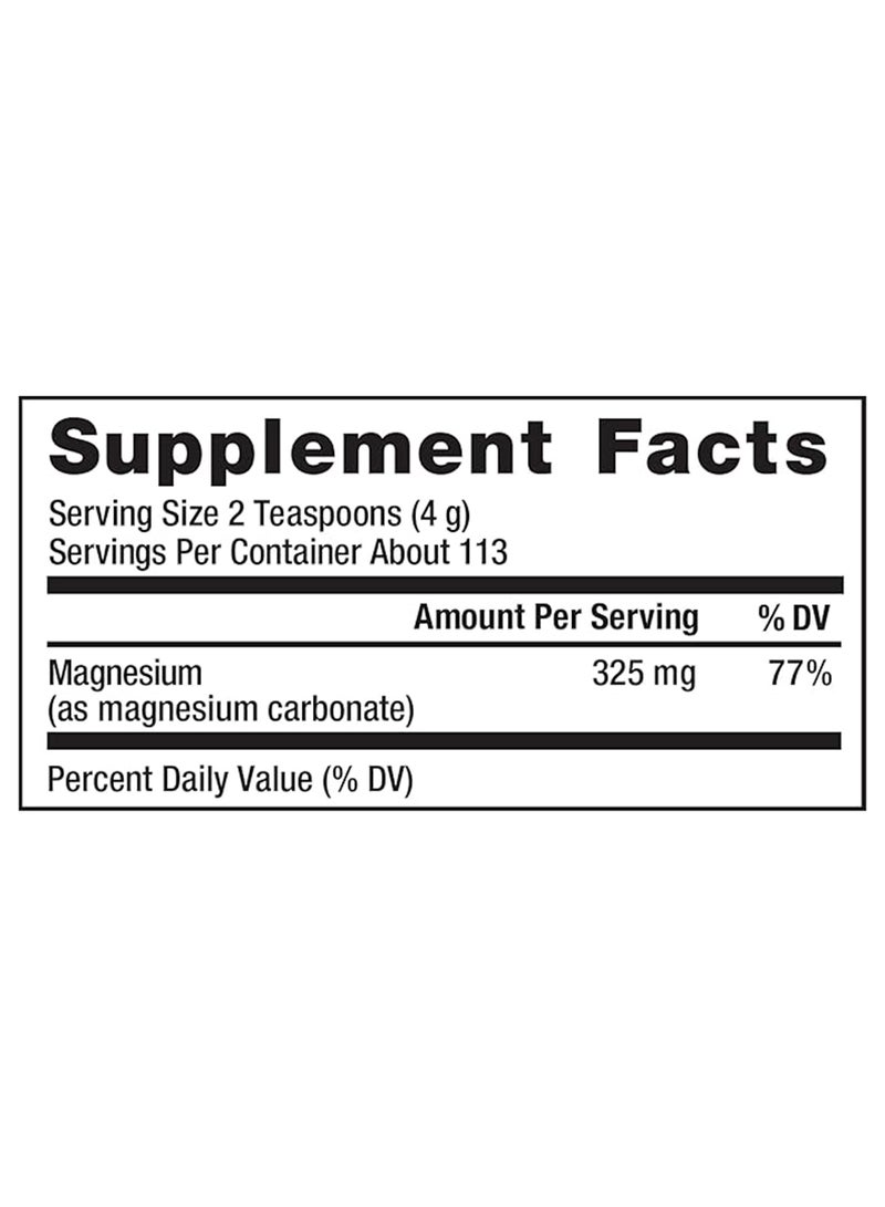 Natural Vitality Calm Magnesium Supplement Orange, 16 Ounce