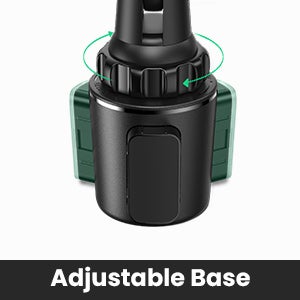 Car Phone Holder For Car Cup, Adjustable Car Cup Phone Holder, Rotatable Car Mount, Phone Holder Car, iPhone Holder, Cell Phone Holder For iPhone 15/16 Series,Galaxy S24 S23 Ultra Z Flip, Xiaomi etc Black