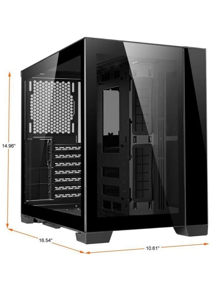 Lian Li PC-O11DW 011 DYNAMIC Mini tempered glass Gaming Computer Case - Black