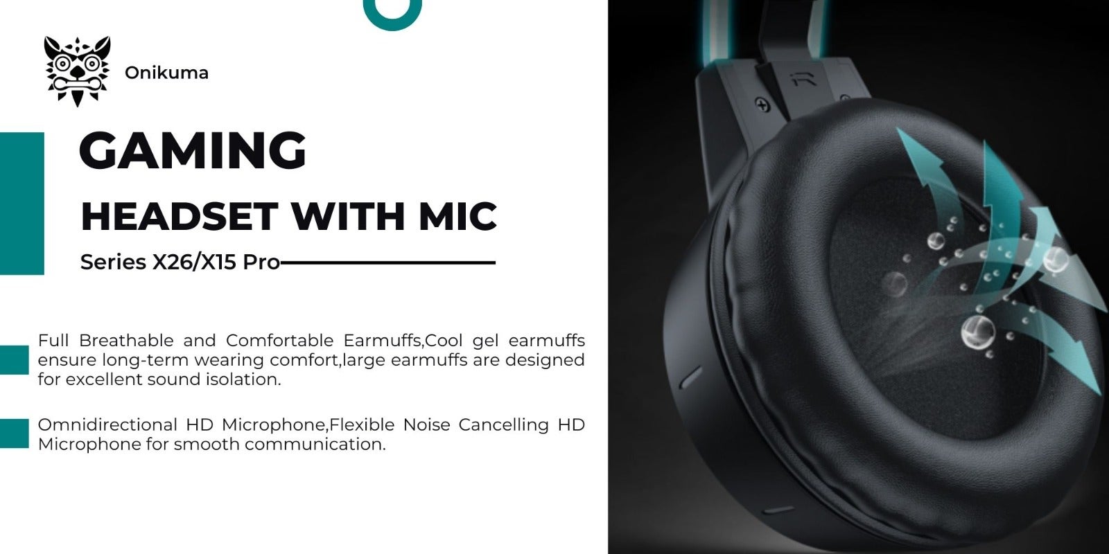 X26 Gaming Headset Over-Ear Gaming Wired Headphones with Mic for PS4/PS5/XOne/XSeries/NSwitch/PC