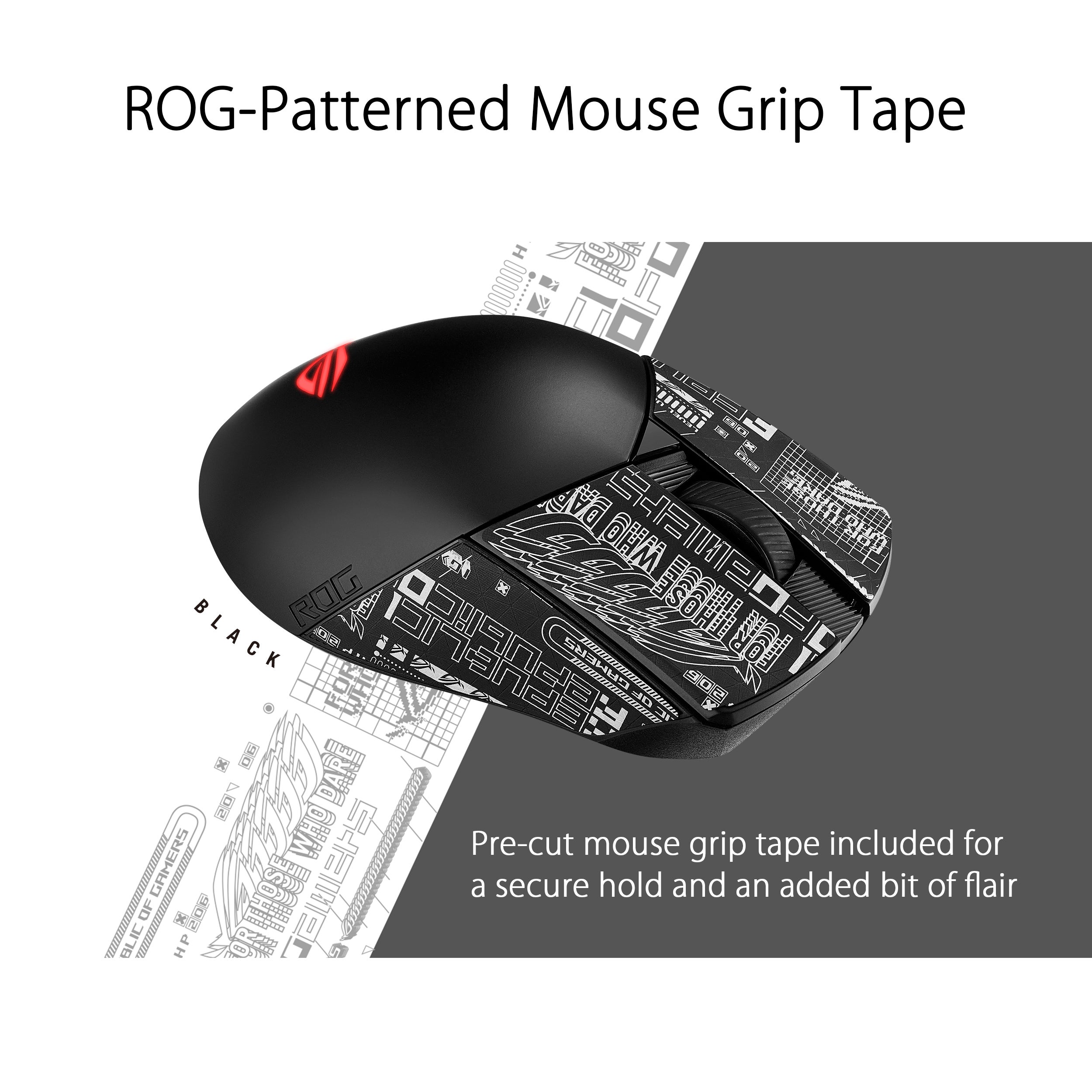 ROG Gladius III Wireless Gaming Mouse, 3 Connection Modes - Wired / Bluetooth / RF 2.4 GHz, 36000 DPI Optical Sensor, 6 Programmable Buttons, RGB, 85 Hour Battery Life, Ergonomic