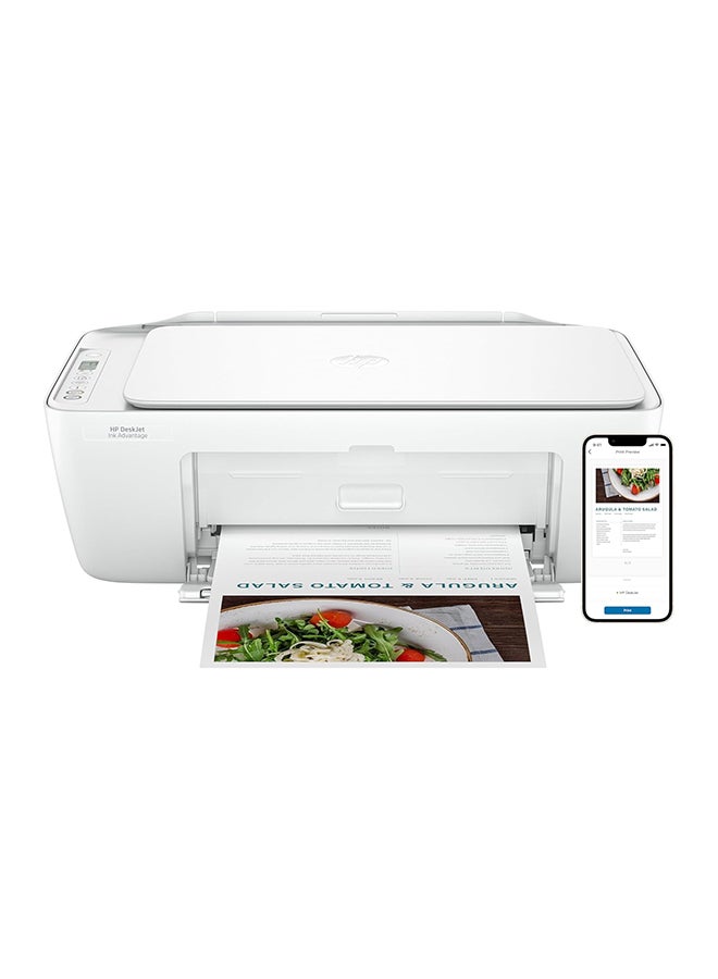 DeskJet Ink Advantage 2875 All-In-One Printer White