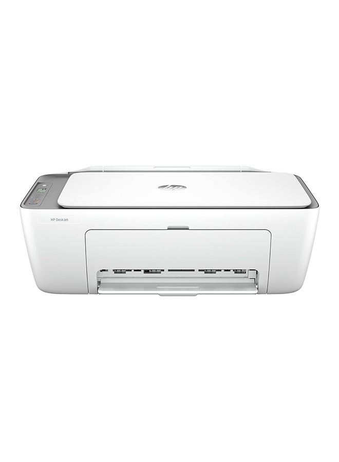 DeskJet Ink Advantage 2876 Wireless, Print, Scan, Copy, All-in-One Printer - Cement [6W7E6C] White