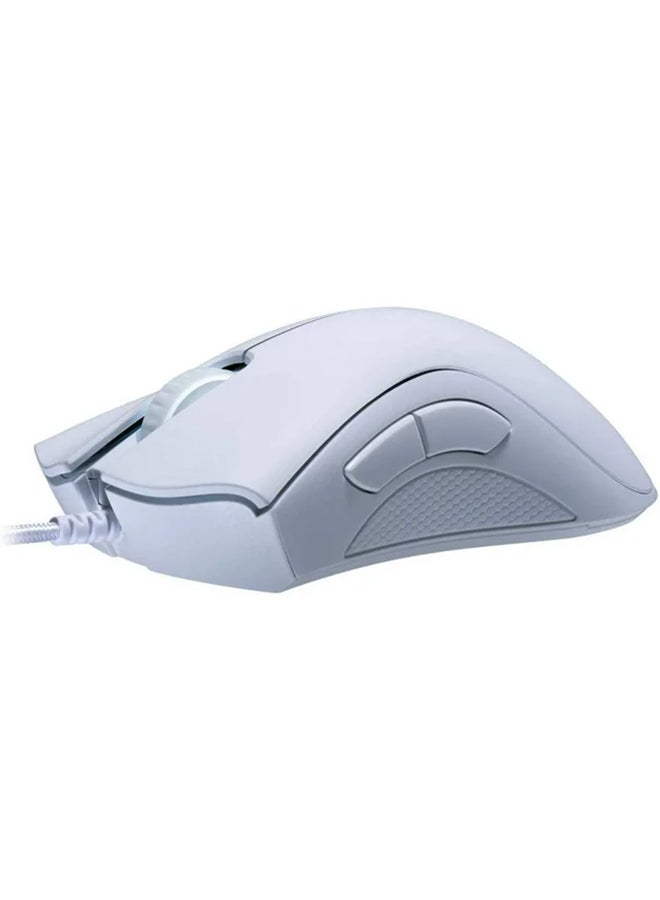 DeathAdder Essential Gaming Mouse with 6,400 DPI Optical Sensor - Mercury White