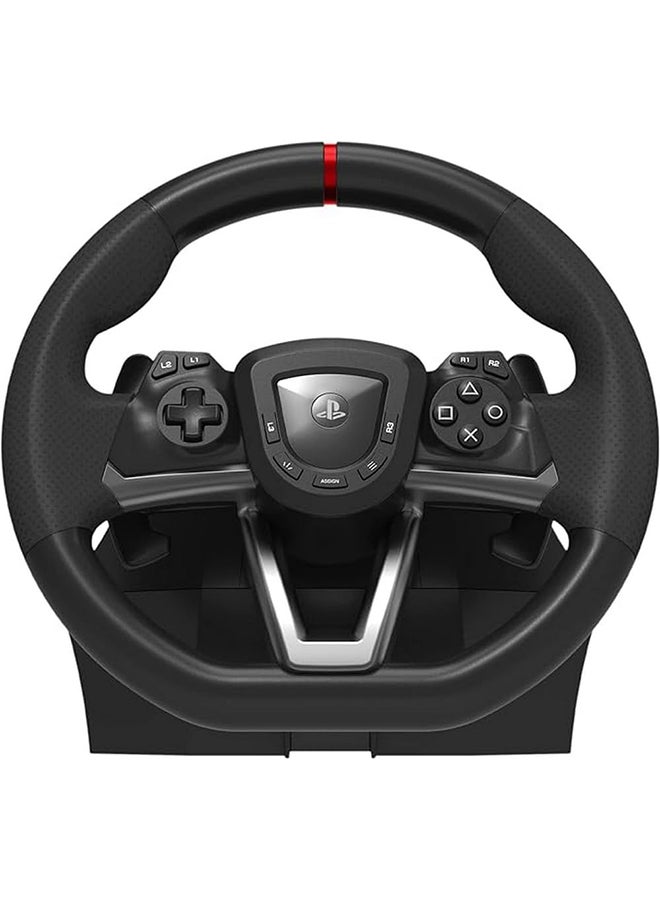 Hori Apex Racing Wheel - Officially Licensed By Sony For Playstation 5, Playstation 4 And Pc