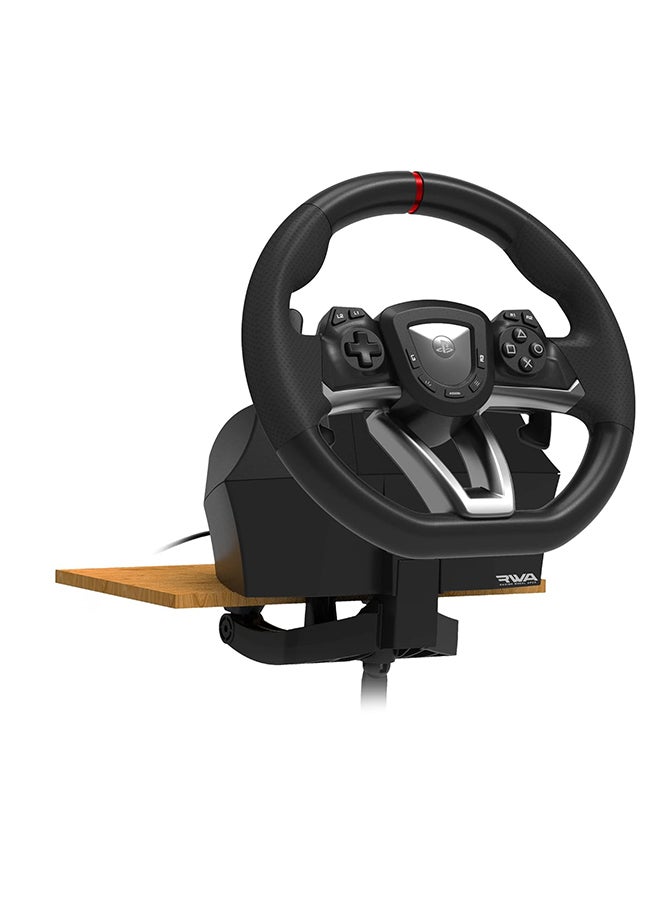 Hori Apex Racing Wheel - Officially Licensed By Sony For Playstation 5, Playstation 4 And Pc