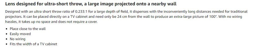 Mi 4K Laser Projector 150 Inch Massive Picture Projection 4K Resolution ALPD 3.0 DTS And Dolby Digital 1600 Ansi Lumen And 3000:1 Contrast XMJGTYDS01FM | BHR4152GL Metallic Grey