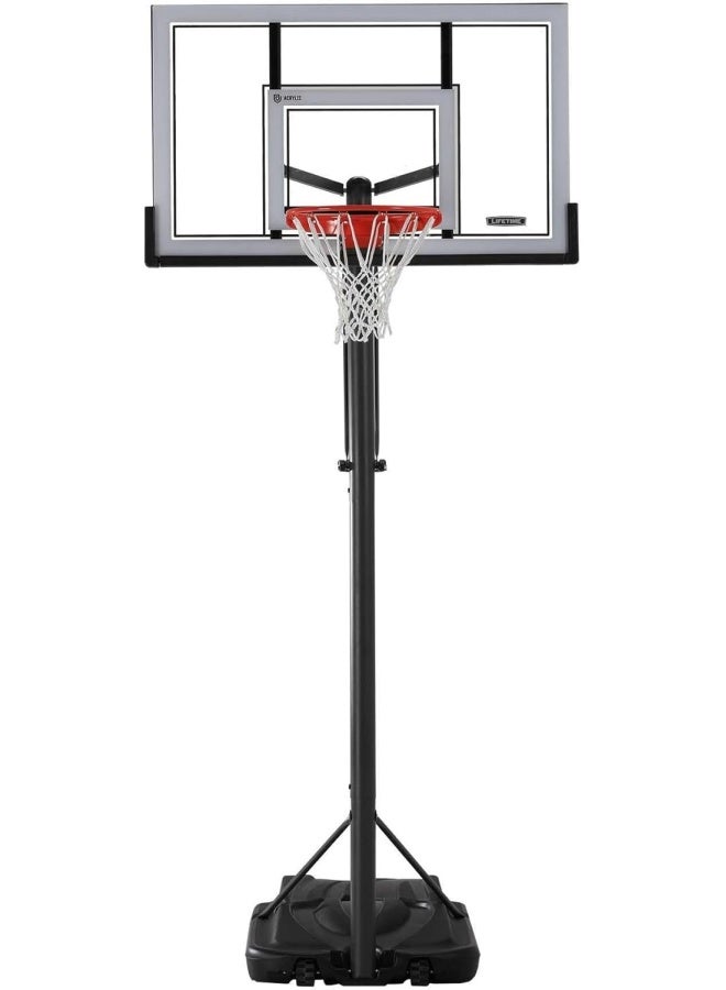 Lifetime Steel Framed Portable Basketball System, 54 Inch