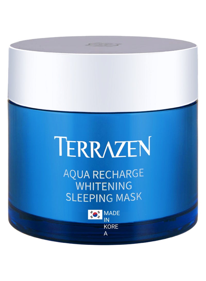 Korean AQUA Face Skin Care Anti Aging Sleeping Mask Overnight - Anti Wrinkle, Hydrating & Moisturizing Gel for Dry & Sensitive Skin