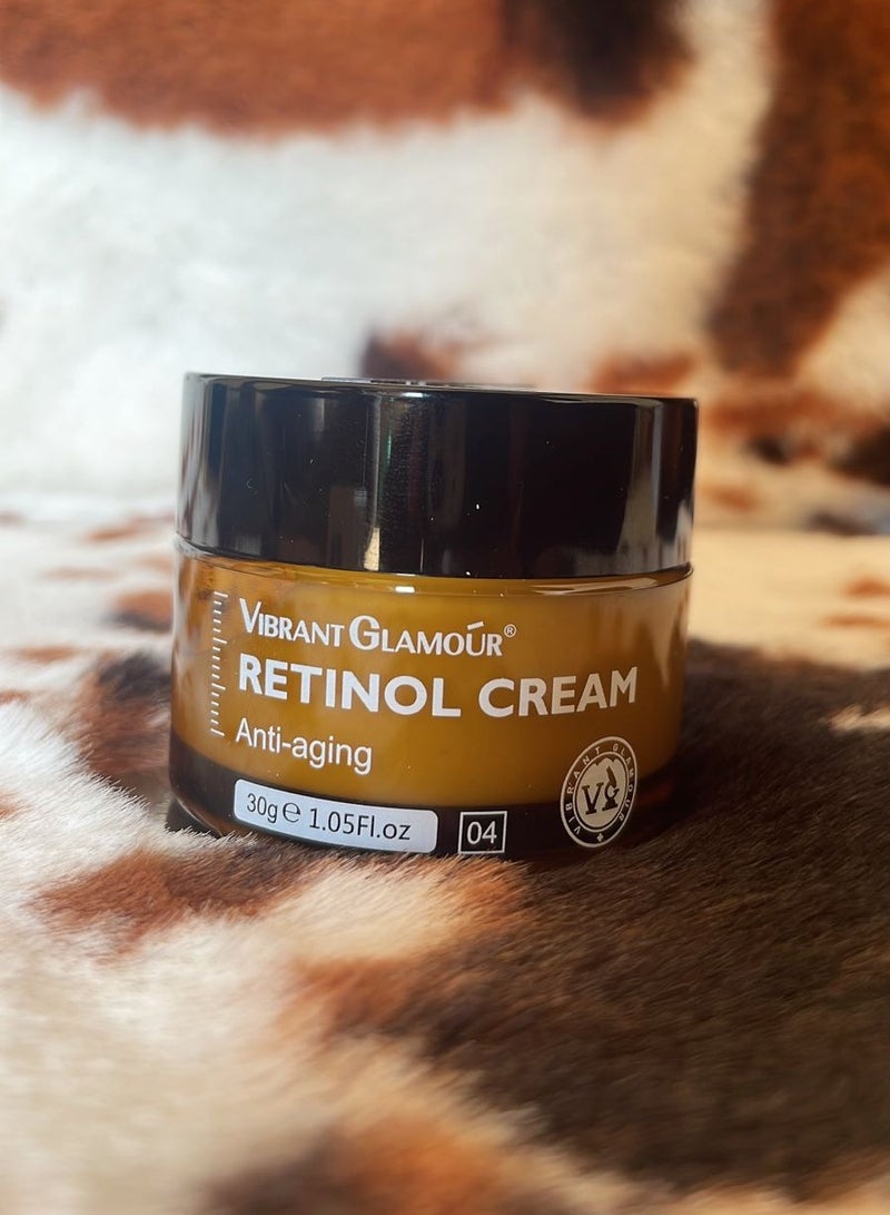 Retinol by Vibrant Glamour Skin Moisturizing Whitening Cream and Serum Combo 30g + 30ml