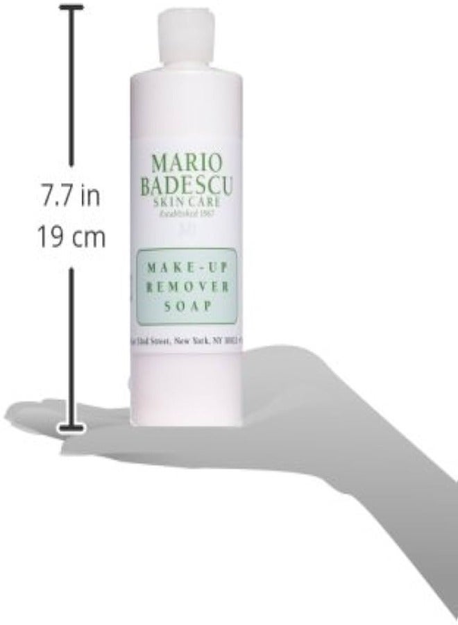 Mario Badescu Makeup Remover Soap for Combination, Dry and Sensitive Skin | Oil Free Cleanser that Hydrates Skin |Formulated with Glycerin 177ml