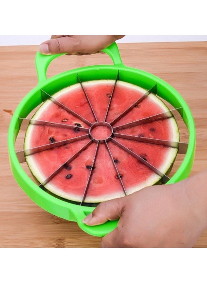 Watermelon Slicer Melon Slicer Watermelon Cutter Melon Slicer Cutter Stainless Steel Fruits Cutting Slicing