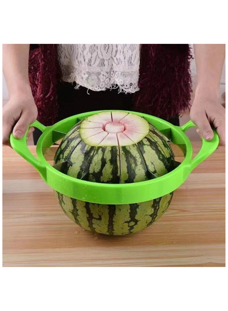 Watermelon Slicer Melon Slicer Watermelon Cutter Melon Slicer Cutter Stainless Steel Fruits Cutting Slicing