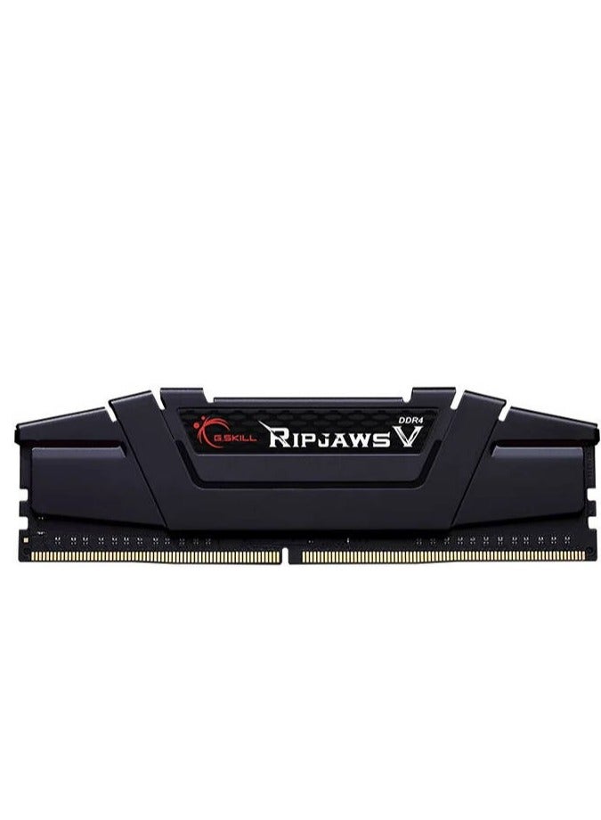 G.SKILL Ripjaws V Series 16 GB (8GB x 2) DDR4 Dual Channel Desktop Memory Kit, 3200 MHz Memory Speed, CL16 CAS Latency, 1.35 V, 288-Pin, Intel XMP 2.0, Classic Black | F4-3200C16D-16GVKB