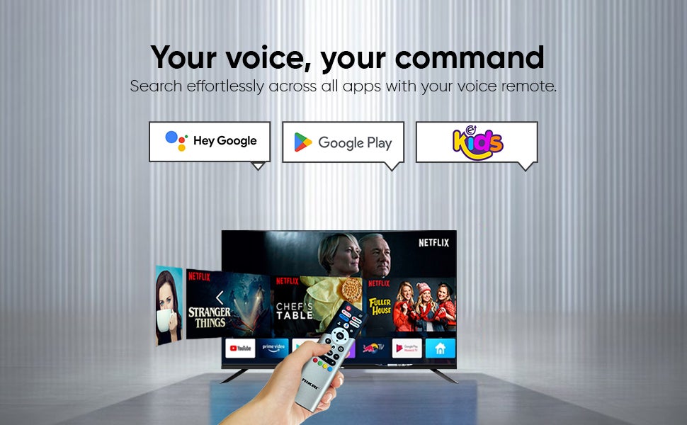 58 Inch 4K QLED Ultra HD Smart Google TV, Hands-Free Voice Control, Game Master, Dolby Vision + Atmos, 4K HDR10+, Effortless Connectivity With Android & Apple Devices NPROG60QLED Black