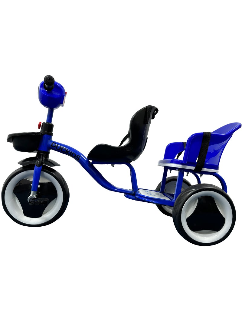 Duckids Tricycle LB 775 2 Seater Tricycle for Kids